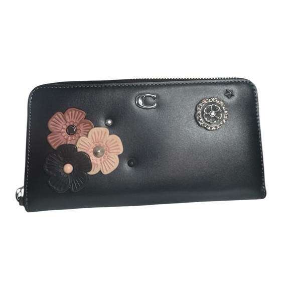 Coach 1941 long zip wallet- black- custom made, one of a kind.  -new in box - Picture 1 of 13